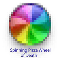 Spinning pizza of death